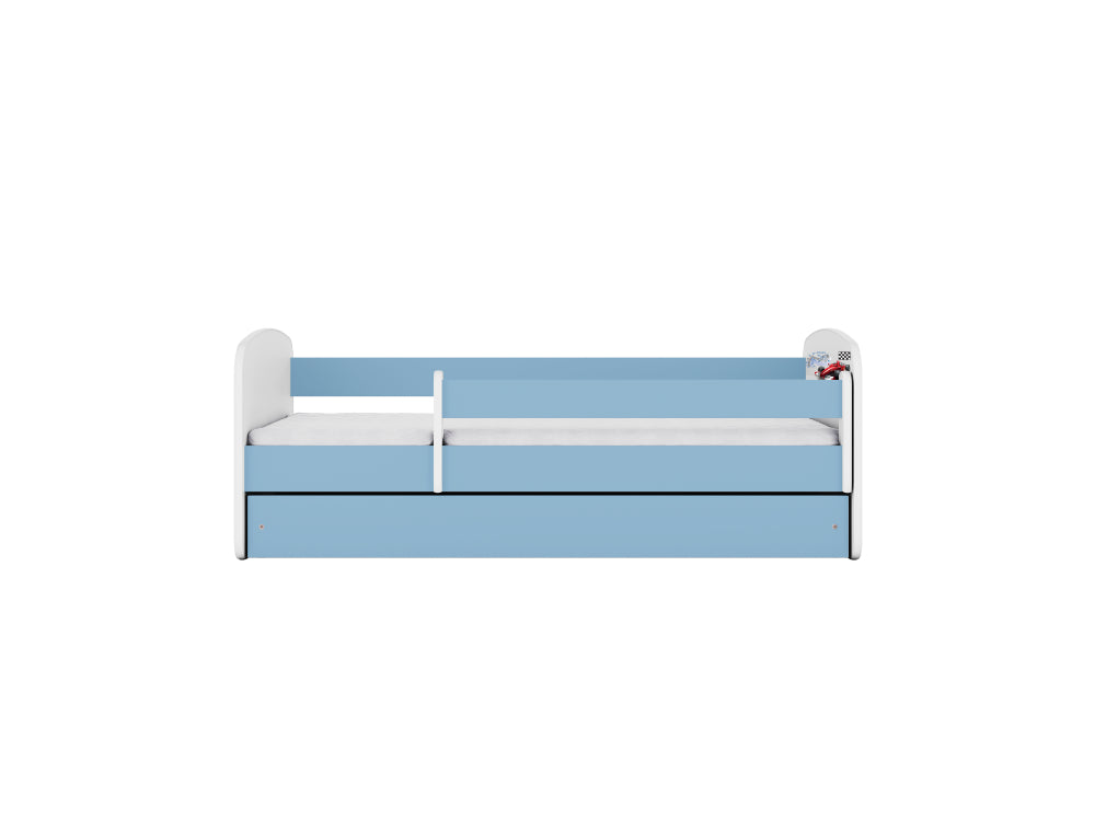 Cama 160 x 80 cm Kocot Kids com colchão BabyDreams Formula Blue