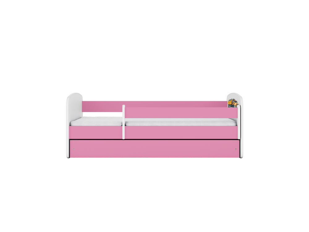 Cama 140 x 70 cm Kocot Kids BabyDreams Truck Pink