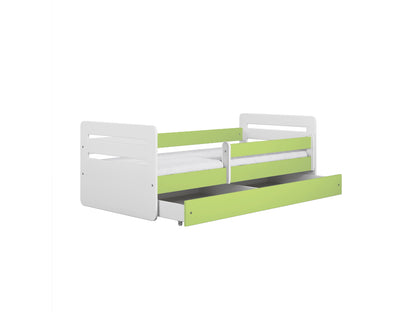 Cama 180 x 80 cm Kocot Kids com gaveta Tomi Green