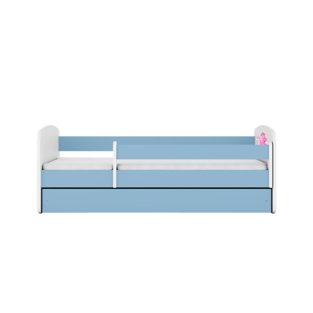 Cama 140 x 70 cm Kocot Kids com colchão BabyDreams Princess on Horse Blue