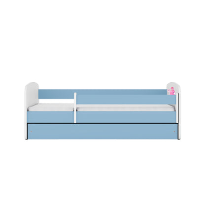 Cama 140 x 70 cm Kocot Kids com colchão BabyDreams Princess on Horse Blue