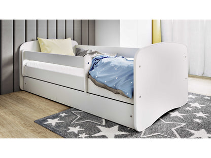 Cama 160 x 80 cm Kocot Kids com colchão BabyDreams White