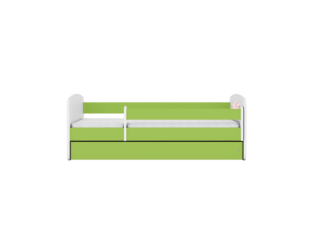 Cama 140 x 70 cm Kocot Kids BabyDreams Horse Green