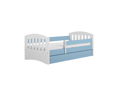 Cama 180 x 80 cm Kocot Kids com gaveta e colchão Classic 1 Blue