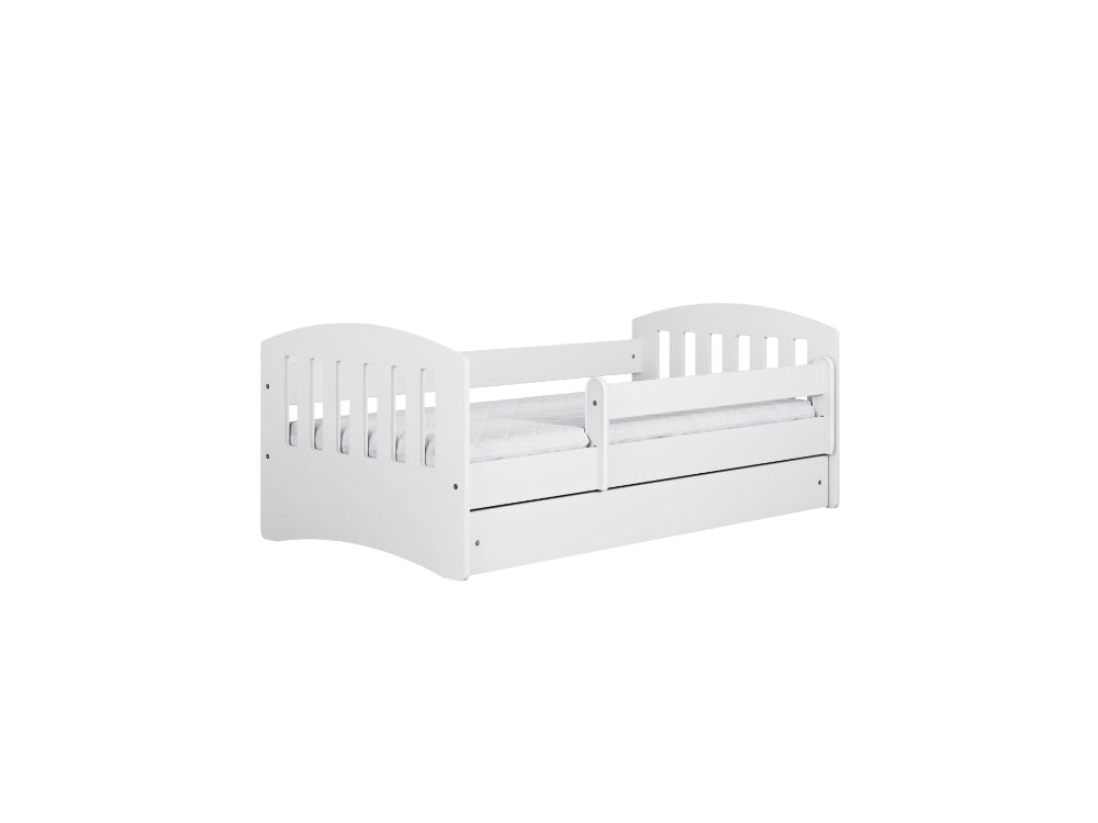 Cama 140 x 80 cm Kocot Kids com gaveta Classic 1 White