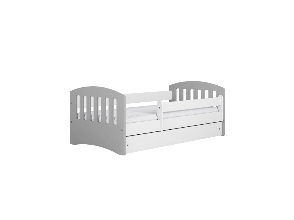Cama 180 x 80 cm Kocot Kids com gaveta Classic 1 Mix Grey