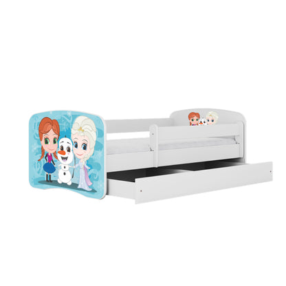 Cama 140 x 70 cm Kocot Kids BabyDreams Frozen Land White