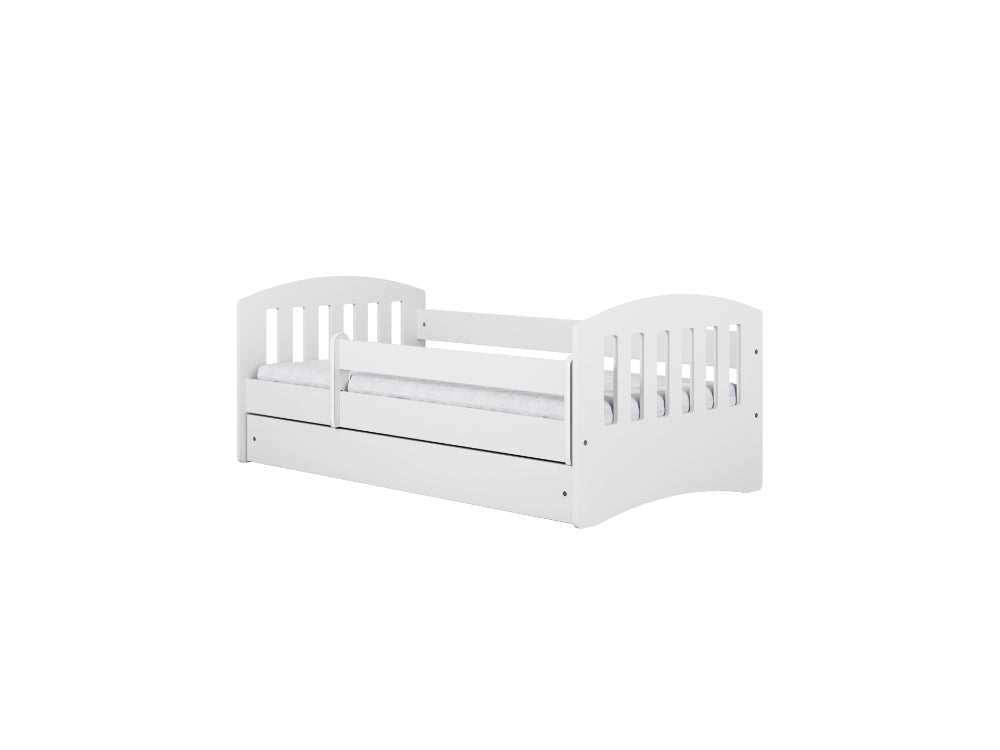 Cama 140 x 80 cm Kocot Kids com colchão Classic 1 White