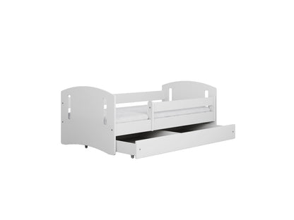 Cama 140 x 80 cm Kocot Kids com gaveta Classic 2 White