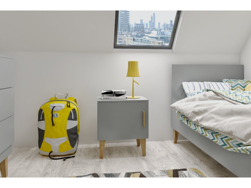 Mesa de cabeceira Kocot Kids Kubi Grey