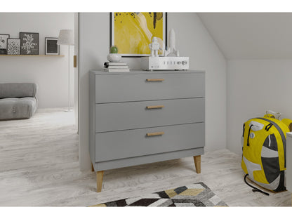 Cómoda Kocot Kids Kubi Grey