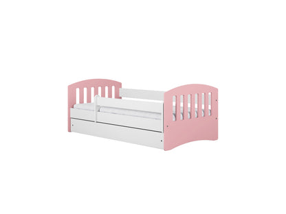 Cama 160 x 80 cm Kocot Kids com colchão Classic 1 Mix Pink