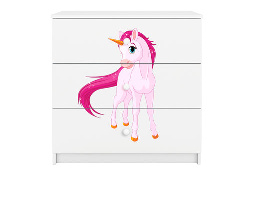 Cómoda Kocot Kids BabyDreams Unicorn White