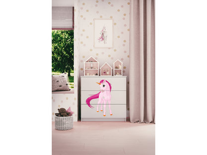 Cómoda Kocot Kids BabyDreams Unicorn White