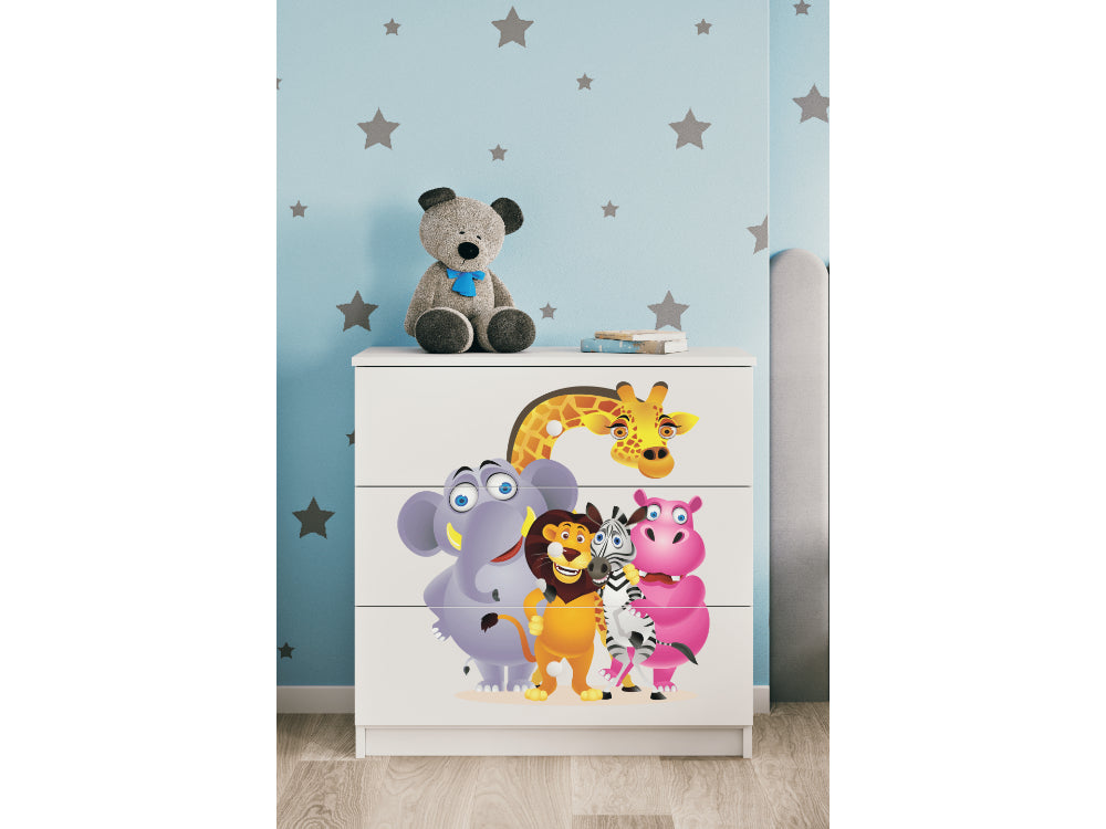 Cómoda Kocot Kids BabyDreams Zoo White
