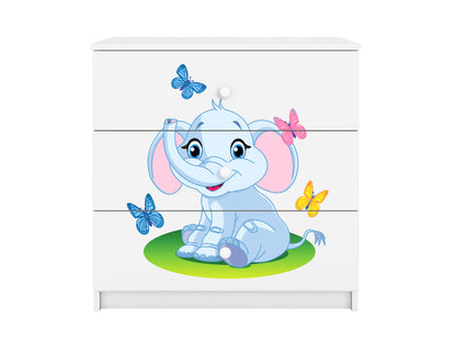 Cómoda Kocot Kids BabyDreams Baby Elephant White