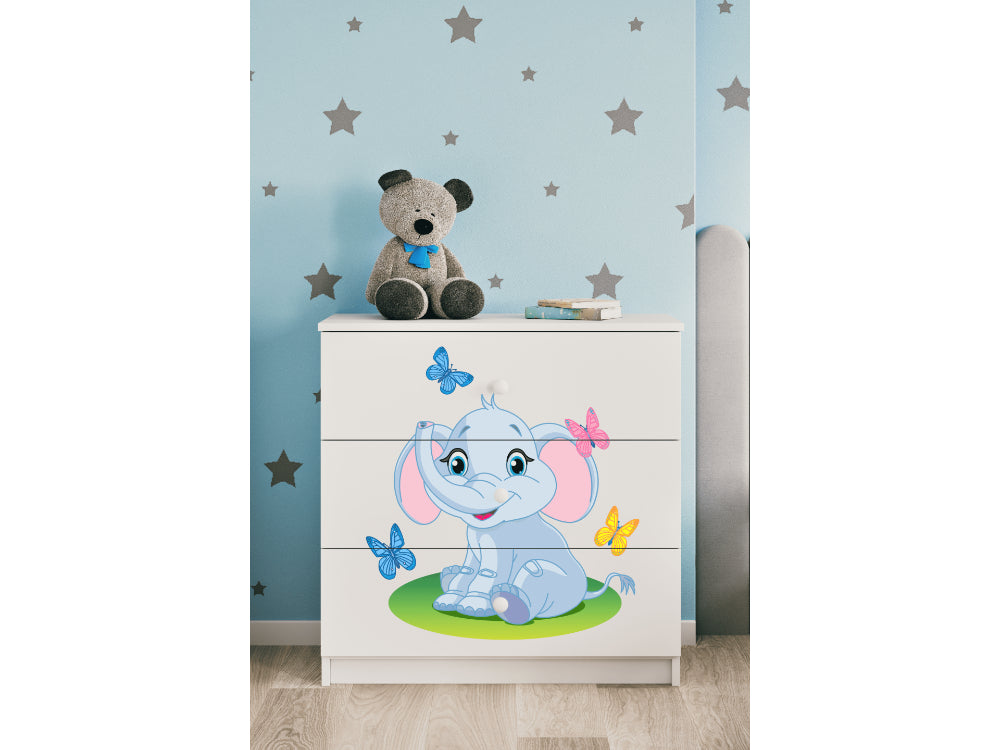 Cómoda Kocot Kids BabyDreams Baby Elephant White