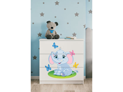 Cómoda Kocot Kids BabyDreams Baby Elephant White