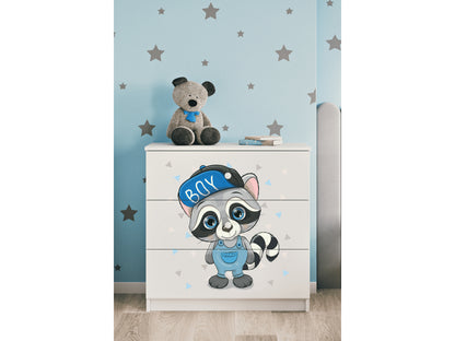 Cómoda Kocot Kids BabyDreams Raccoon White