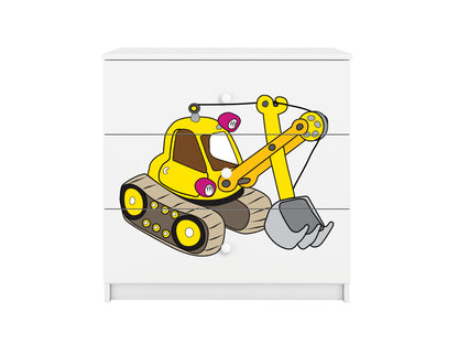 Cómoda Kocot Kids BabyDreams Digger White