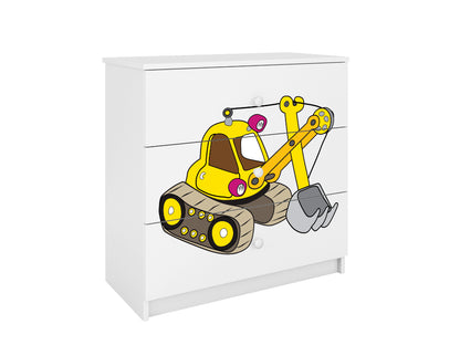 Cómoda Kocot Kids BabyDreams Digger White