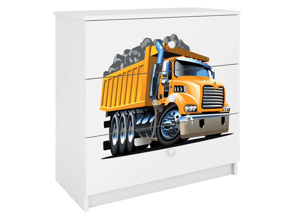 Cómoda Kocot Kids BabyDreams Truck White