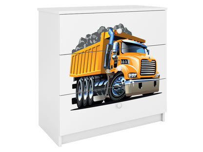 Cómoda Kocot Kids BabyDreams Truck White