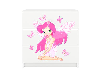 Cómoda Kocot Kids BabyDreams Fairy Borboletas White