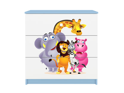 Cómoda Kocot Kids BabyDreams Zoo Blue