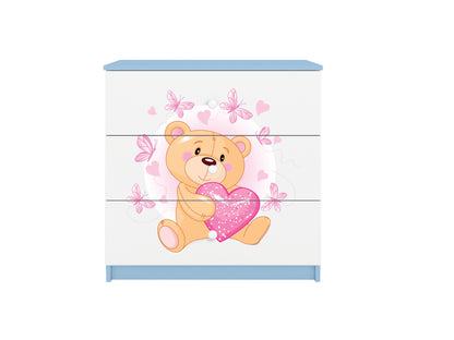Cómoda Kocot Kids BabyDreams Teddybear Butterflies Blue