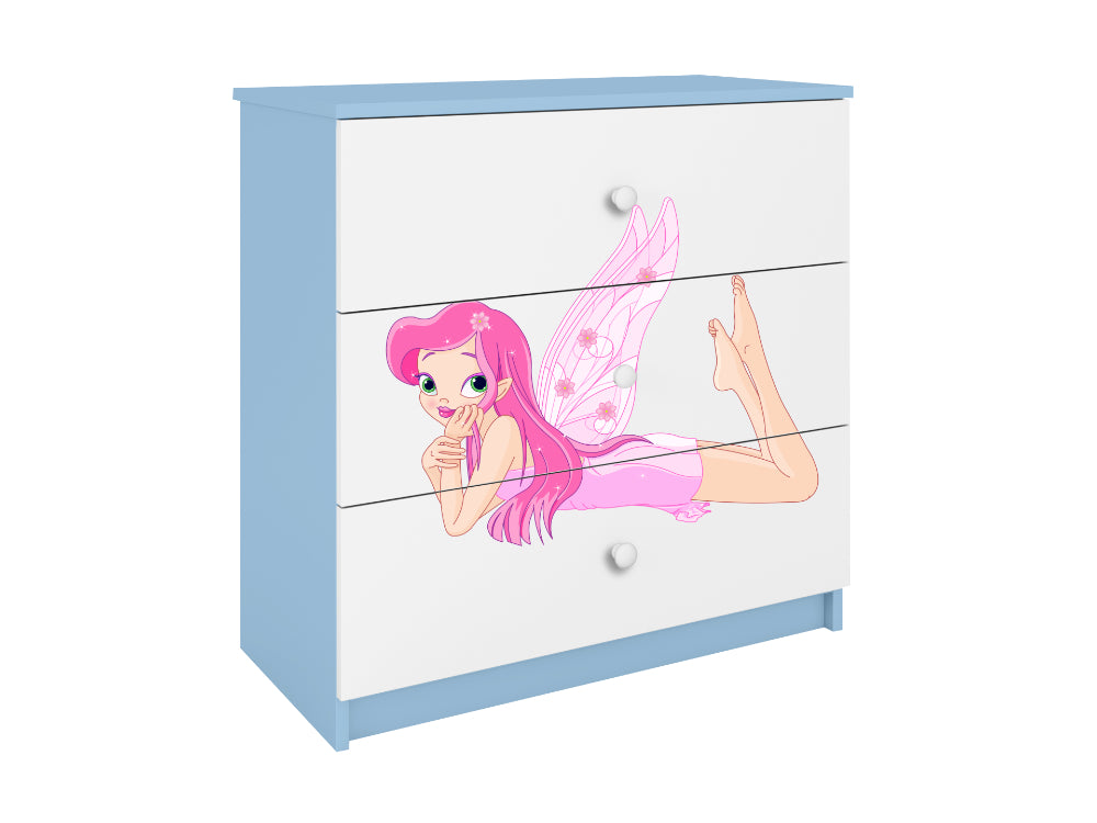 Cómoda Kocot Kids BabyDreams Fairy com asas Blue