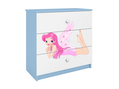 Cómoda Kocot Kids BabyDreams Fairy com asas Blue