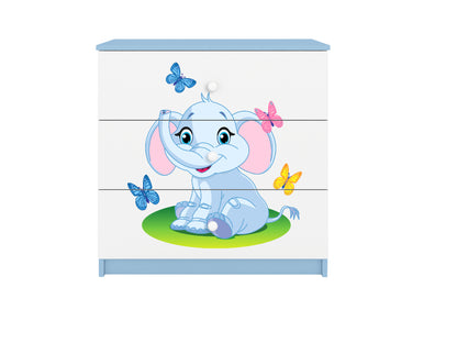 Cómoda Kocot Kids BabyDreams Baby Elephant Blue