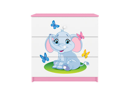 Cómoda Kocot Kids BabyDreams Baby Elephant Pink