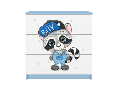 Cómoda Kocot Kids BabyDreams Raccoon Blue