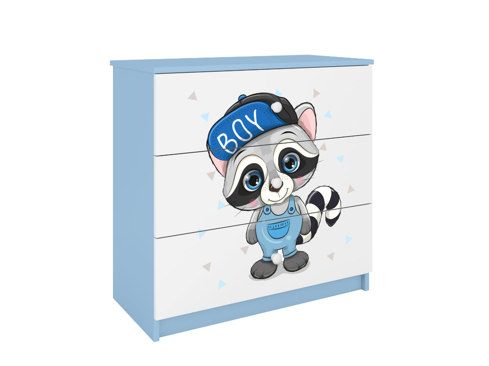 Cómoda Kocot Kids BabyDreams Raccoon Blue