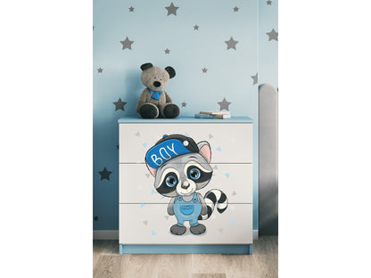 Cómoda Kocot Kids BabyDreams Raccoon Blue