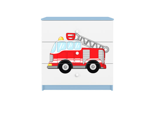 Cómoda Kocot Kids BabyDreams Fire Brigade Blue