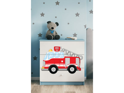 Cómoda Kocot Kids BabyDreams Fire Brigade Blue