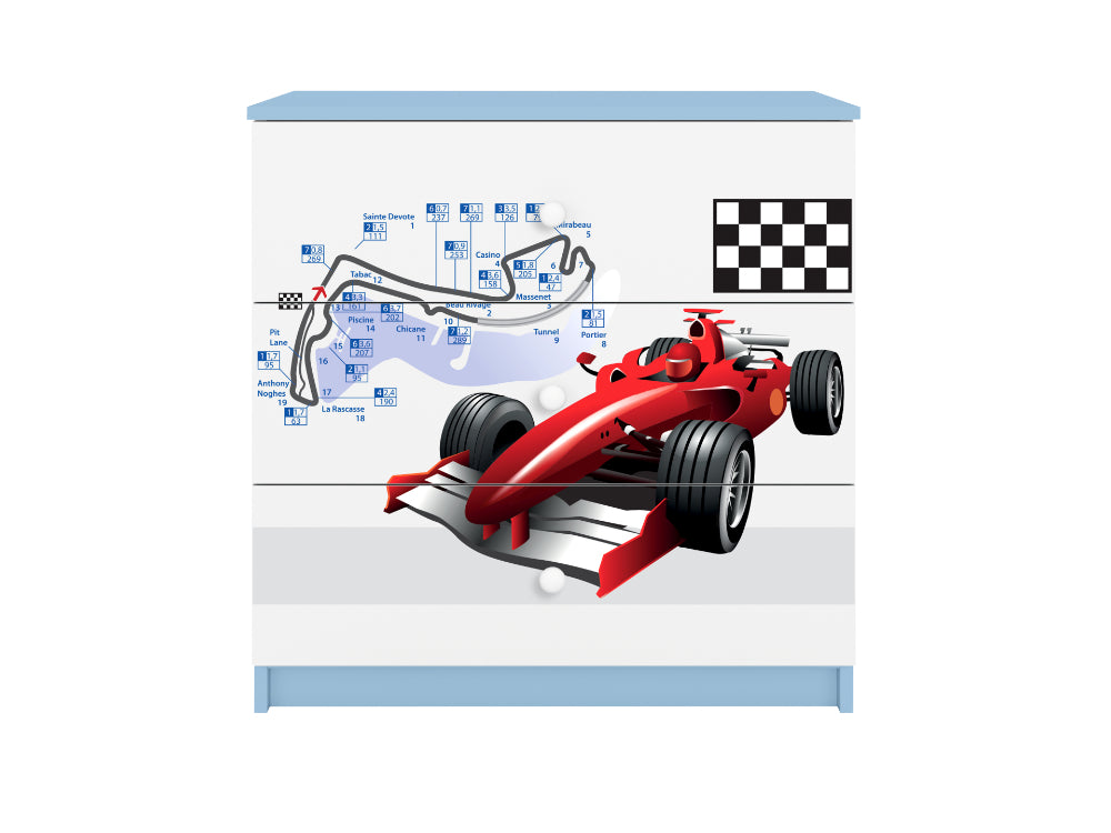 Cómoda Kocot Kids BabyDreams Formula Blue