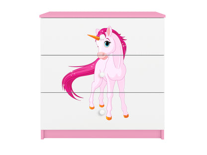 Cómoda Kocot Kids BabyDreams Unicorn Pink