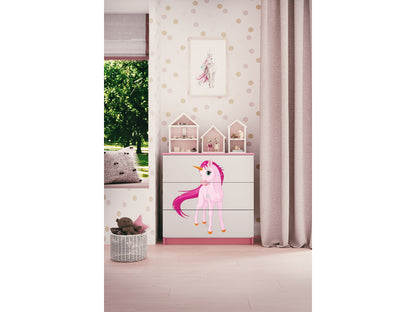 Cómoda Kocot Kids BabyDreams Unicorn Pink