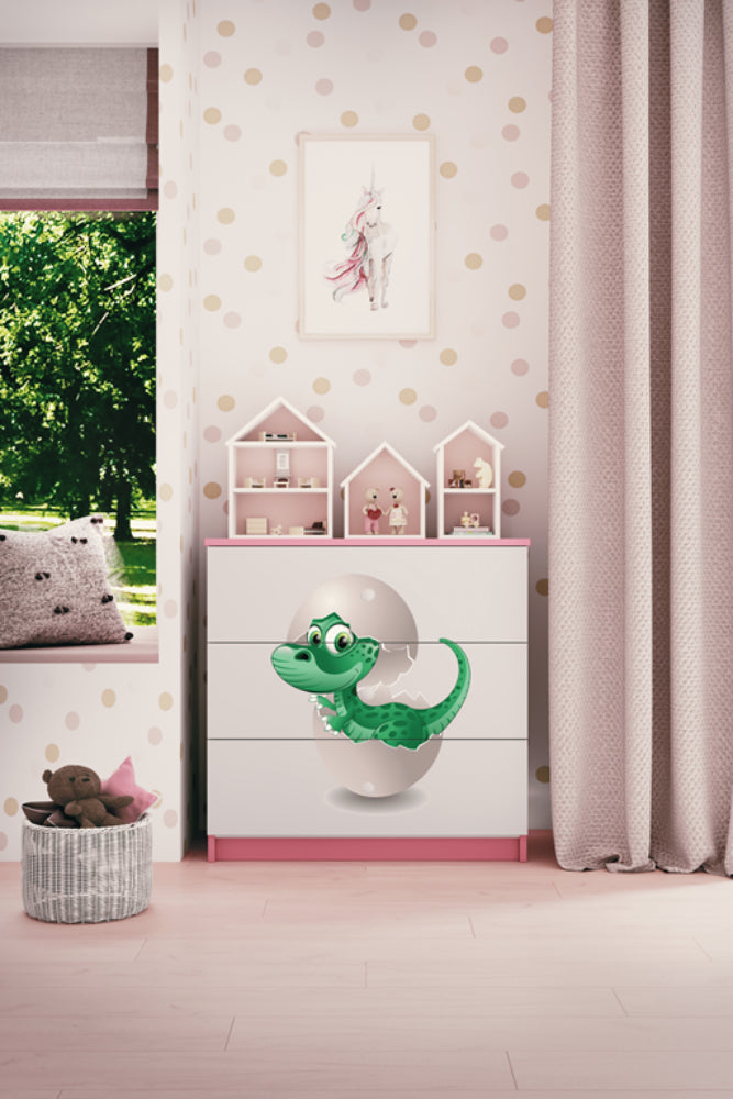 Cómoda Kocot Kids BabyDreams Baby Dino Pink