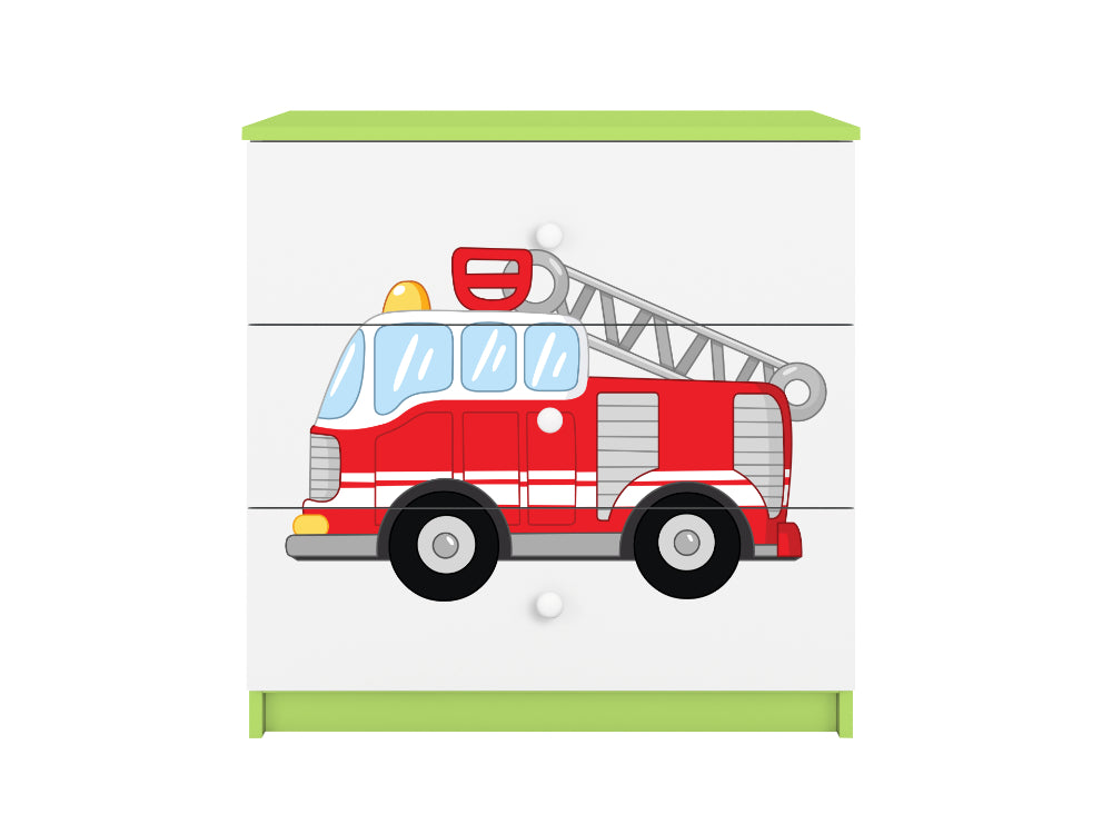 Cómoda Kocot Kids BabyDreams Fire Brigade Green