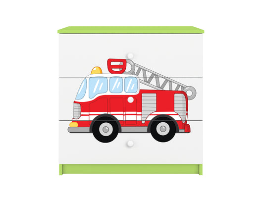 Cómoda Kocot Kids BabyDreams Fire Brigade Green