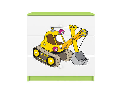 Cómoda Kocot Kids BabyDreams Digger Green