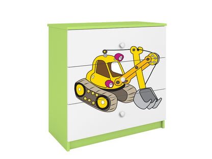 Cómoda Kocot Kids BabyDreams Digger Green