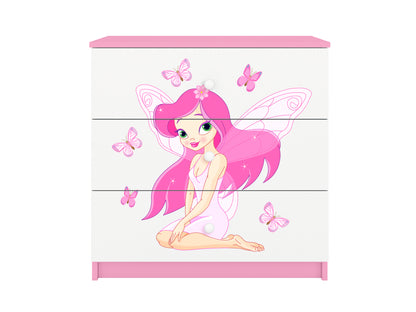 Cómoda Kocot Kids BabyDreams Fairy Borboletas Pink
