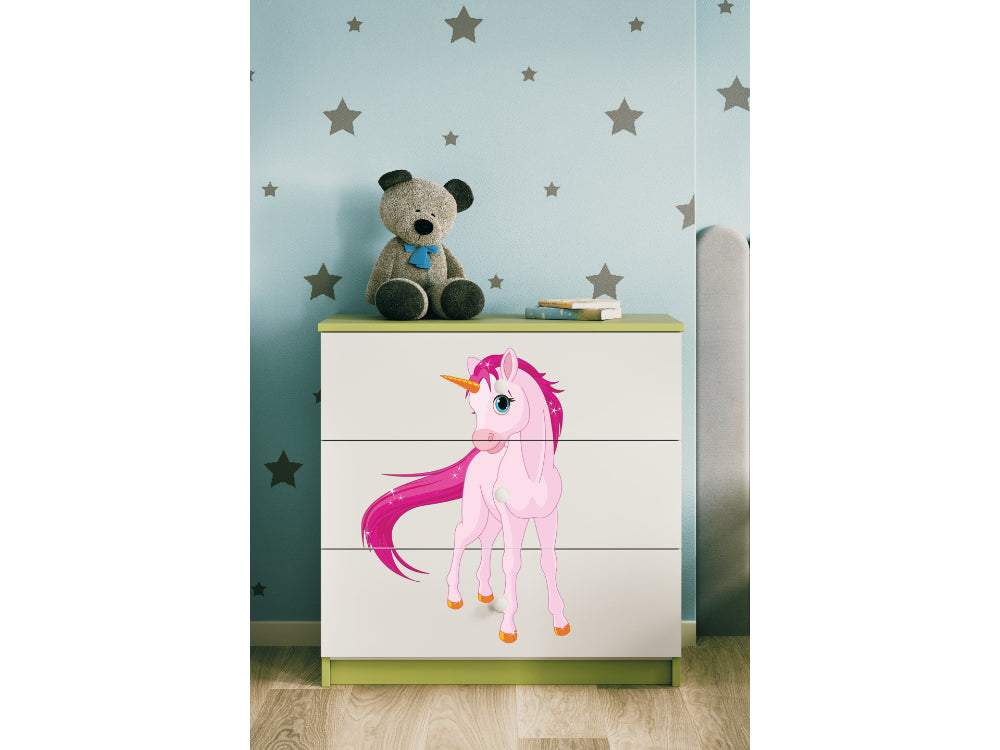 Cómoda Kocot Kids BabyDreams Unicorn Green
