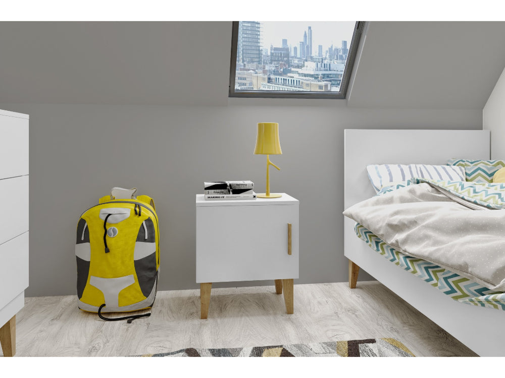 Mesa de cabeceira Kocot Kids Kubi White